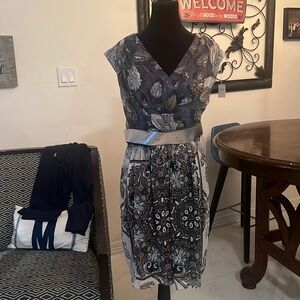 Donna Ricco patterned dress
